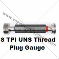1.1/8x8 UNS - 2B Screw Plug Thread Gauge Go / NoGo