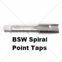 1/8x40 BSW Ground Thread HSS Spiral Point Tap