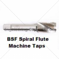 7/16x18 BSF HSS Spiral Flute Machine Tap
