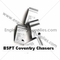 3/8x19 BSPT Chaser set (3/4" Diehead) S20 grade for free cutting steels