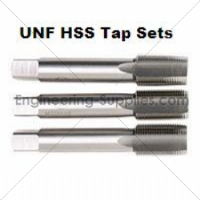 12.28 UNF HSS Ground Thread Tap Set of 3