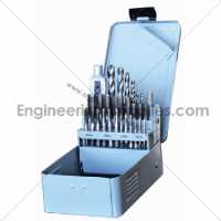 M3 - M12 Metric serial HSS metal 29 piece boxed tap and drill set