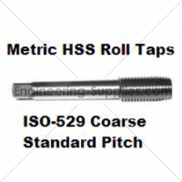 M 2.3x0.4 Metric Fluteless Roll Machine Tap HSS M2.3x0.4