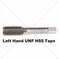 1/4" x 28 UNF Left Hand HSS Straight Flute Tap