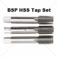 1/4" BSP HSS Ground Thread Tap Set of 3 G1/4"