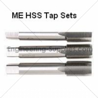 7/32.40 HSS Model Engineers Tap Set of 3 M.E