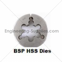 1/4" BSP (1/4x19) HSS-e Circular Die