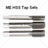 3/16.40 HSS Model Engineers Tap Set of 3 M.E