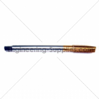 M 4x0.7 Metric Spiral Point Reduced Shank Tap DIN 376 Titanium Nitrided for longer life