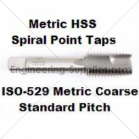 M 3x0.5 Spiral Point Oversize 0.005" 
Metric HSS Tap