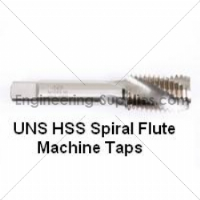 1"x14 UNS HSS Spiral Flute Machine Tap