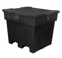 BIGBOX/R Large Recycled Plastic Nestable Pallet Box with Lid (1060 x 960 x 855mm) 600 Litres