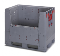 PLASKLK 1208K Economy Range Folding Pallet Box 700 Litre (1200 x 800 x 1000mm)