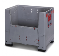 PLASKLK 1208 Economy Range Folding Pallet Box 700 Litre (1200 x 800 x 1000mm)