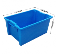 PLASSN50 Plastic 180º (degree) Stacking and Nesting Containers (610 x 407 x 275mm) 50 Litres