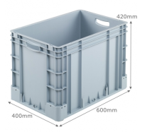 BK-SV64/42 Silverline Range (600 x 400 x 420mm) 80 Litre Euro Stacking Container