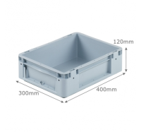 BK-SV43/12HG* Silverline Range (400 x 300 x 120mm) 10 Litre Euro Stacking Container