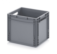 PLASEG43/32* Auer Grey Range With Hand Holes 30 Litres (400 x 300 x 320mm)