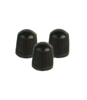 Black Plastic Caps Qty 100