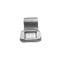 Zinc Coated Weight for Steel Wheels  -10g X 100