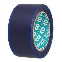 UK Manufactures Of Translucent Blue PVC Low Tack Protection Tape