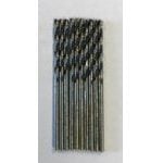 1/16" (1.588mm) High Speed Steel Industrial Quality Drill Bits – Pack of 10
