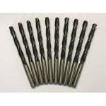 1/8" High Speed Steel Industrial Quality Drill Bits – Pack of 10