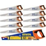 10 Pack – Irwin Jack 10505212 880UN Universal 20"/500mm HardPoint Wood Hand Saws