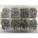 ASSD.SELF TAPPING SCREWS – SLOTTED – Nos 8 – 12