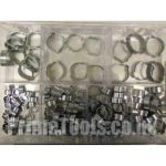 ASSORTED “O” CLIPS (2 Ear Crimp Pipe Clips)