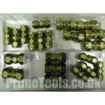 ASSORTED BRASS COUPLINGS-METRIC