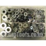 ASSORTED FLAT WASHERS 3/16"-1/2"