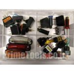 ASSORTED FLICK SWITCHES & WARNING LIGHTS