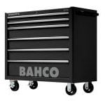 Bahco 1475KXL6BLACK C75 40" 6 Drawer Mobile Roller Cabinet Black