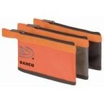 Bahco 4750FB7-01 3 Pocket Storage Zipper Pouch Bag Case – Small
