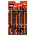 Bahco 620-6 6 Piece VDE Insulated Screwdriver Set Slotted & Phillips