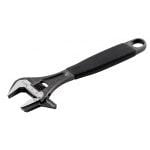 Bahco 9070P Black Finish Comfort Grip Adjustable Wrench With Reversible Jaw 6"