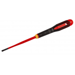 Bahco BE-8255SL Ergo Slim VDE Insulated Slotted Screwdriver 6.5x150mm