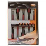 Bahco BE-9881S ERGO 5 Piece 1000V VDE Insulated Slotted & Phillips Screwdriver Set