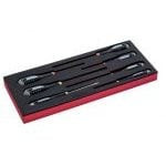 Bahco FF1E1001 Fit&Go 1/3 Foam Inlay 7 Piece Slotted & Phillips Screwdriver Set