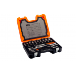Bahco S410 41 Piece 1/4" & 1/2" Drive Metric Socket & Combination Spanner Set Kit