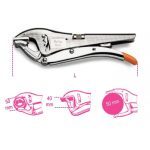 Beta “1050” Double Adjustment Self Locking Pliers – 220mm Long