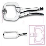 Beta “1062GM” Adjustable Self Locking Pliers with Floating C – Shape Jaws – 290mm Long