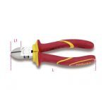 Beta “1082MQ 140” 1000V Insulated Diagonal Cutting Nippers