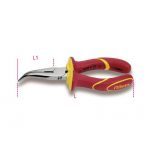 Beta “1168MQ 160” 160mm 1000V Extra Long Bent Needle Nose Pliers