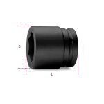 Beta “730” 1.1/2" Dr. Hexagon Impact Socket – 50mm