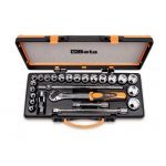 Beta “920B/C20X” 1/2" Dr. 20 Pce. Socket & 5 Pce. Accessory Set