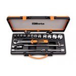 Beta “920B/C21X” 1/2" Dr. 21 Pce. Socket & 6 Pce. Accessory Set
