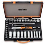 Beta “920B/C30Q” 1/2" Dr. 30 Pce. Bi – Hex Socket & 5 Pce. Accessory Set