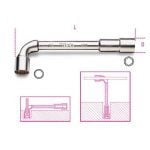 Beta “937 8X8” 8mm x 8mm Double Ended Hexagon / Bi Hex Socket Wrench